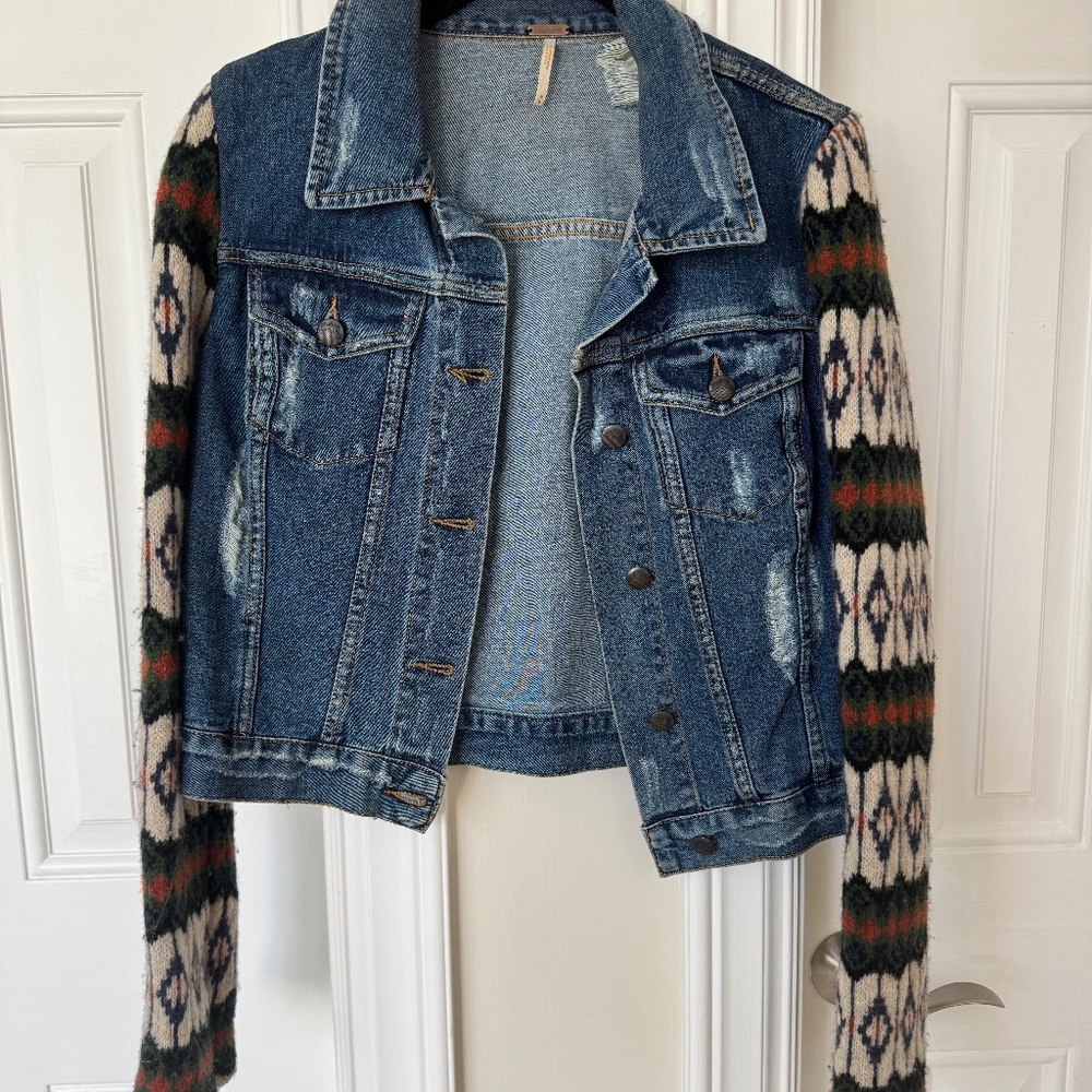 Free People Denim jacket M
